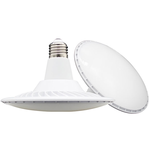 New Design detachable 30w 40w 50w LED UFO bulb light removable lamp cap E27 screw split type bright bulb garage lamp