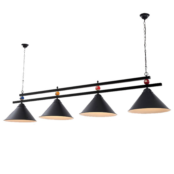 modern billiards led pendant light glass iron dining room coffee kitchen restaurant hanging lighting